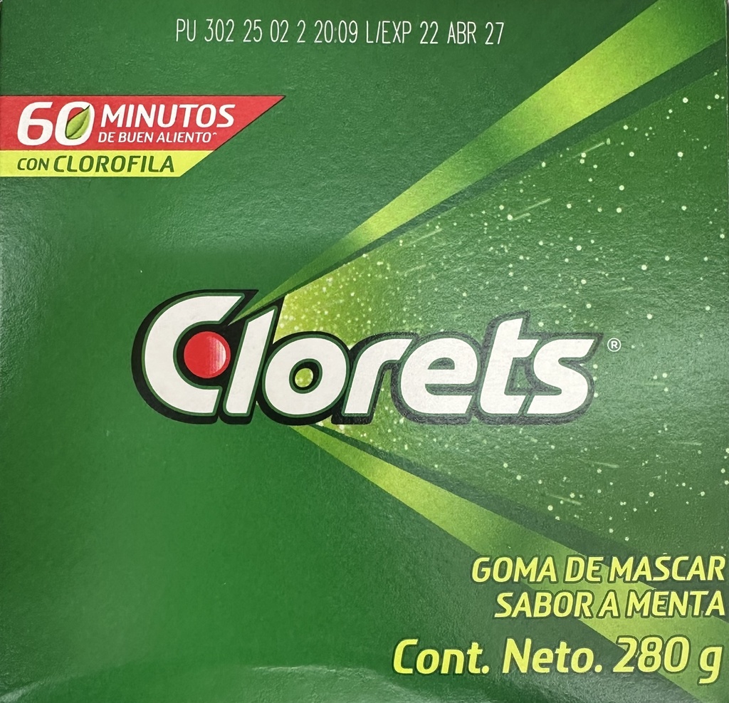 CLORETS 100u