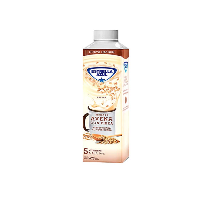 LECHE AVENA ESTRELLA AZUL 473ML