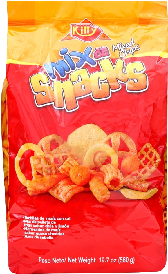 MIX DE SNACKS KITTY 560G