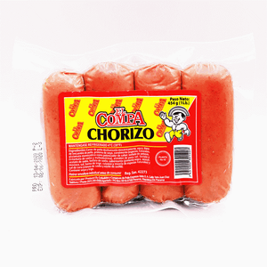 CHORIZO EL COMPA DE POLLO 1LB