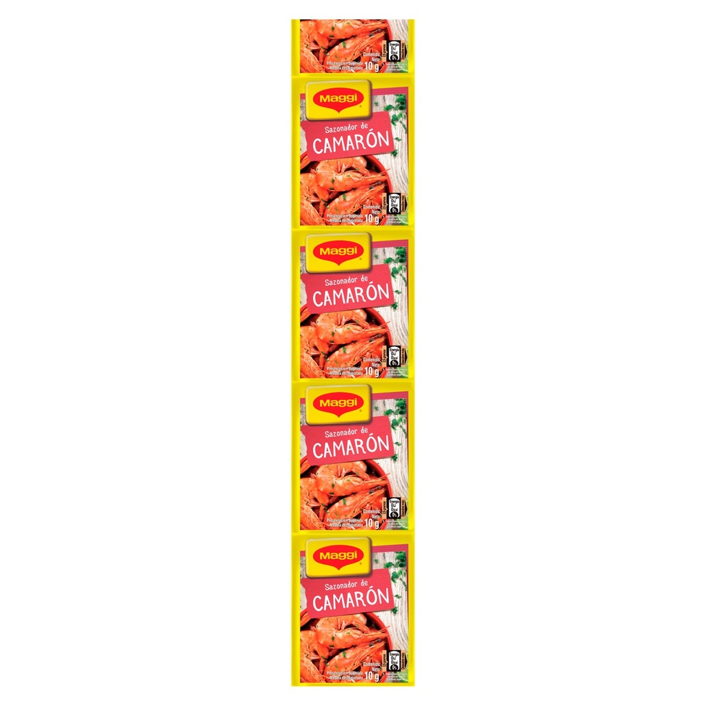 MAGGI SAZONADOR DE CAMARON TIRA 