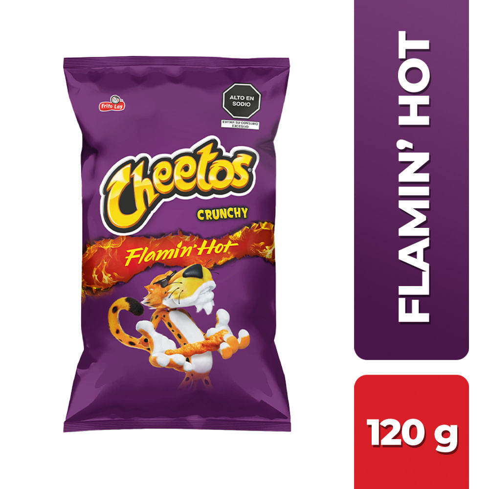 CHETOS CRUNCHY FLAMING HOT (12U)