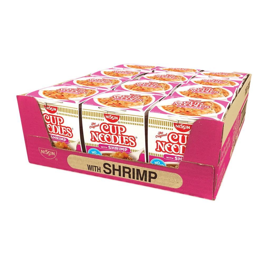 CAJA SOPA VASO NISSIN CAMARON 12U