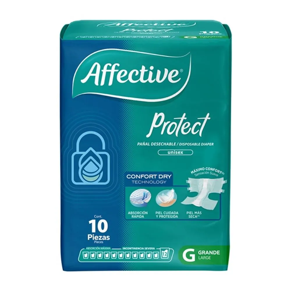PAMPER PARA ADULTO AFFECTIVE PROTECT TALLA G