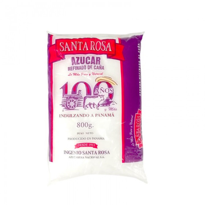 BULTO AZUCAR BLANCA SANTA ROSA 800G 25U