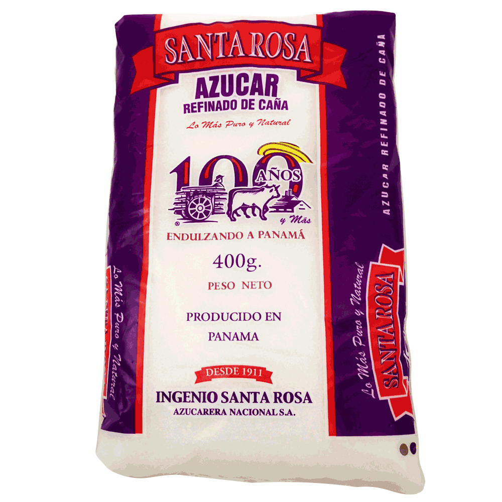 BULTO AZUCAR BLANCA SANTA ROSA 400G 50U