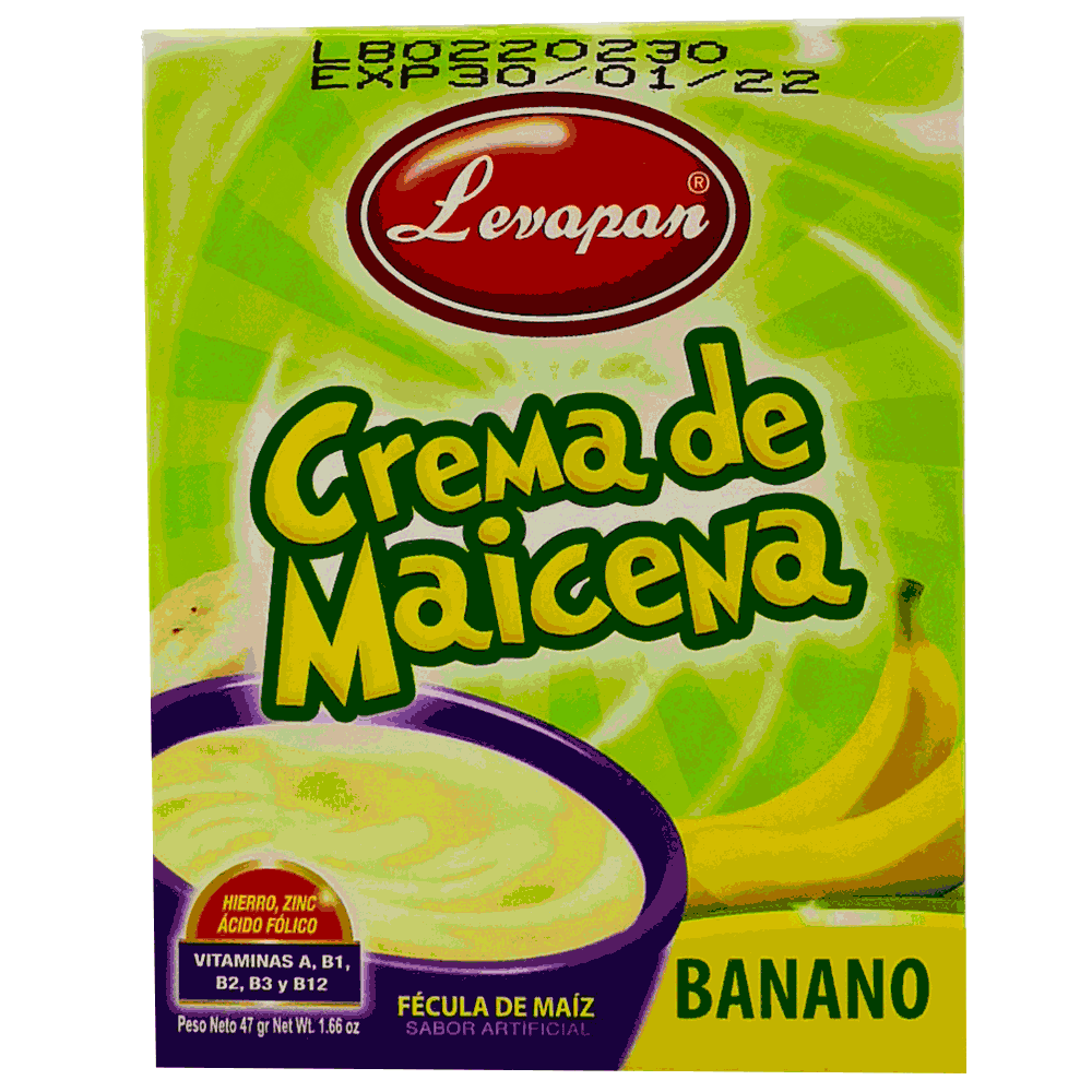 CREMA DE MAICENA BANANO 47G