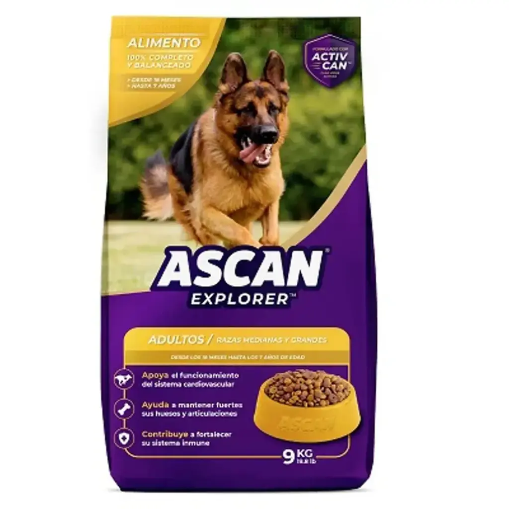 ASCAN ADULTO 9KG