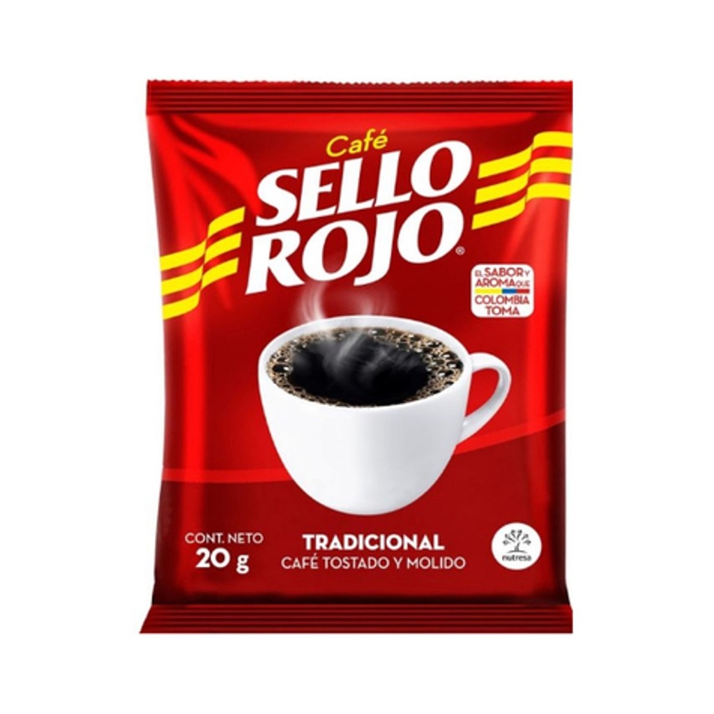 CAFE SELLO ROJO 20G