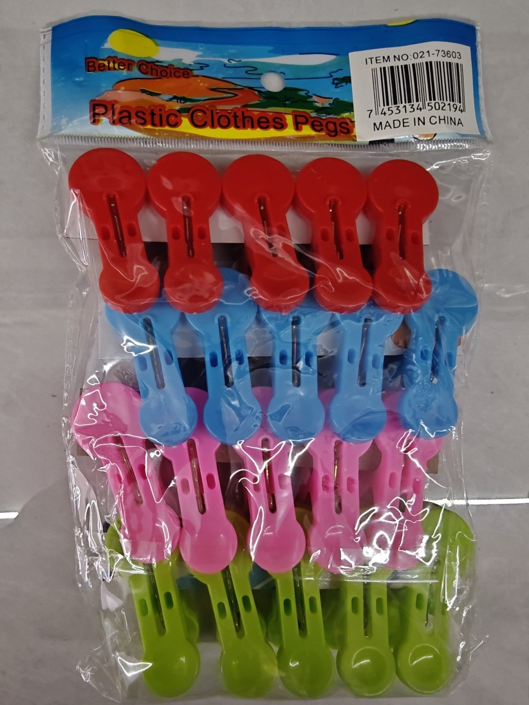 HORQUILLA PARA ROPA 20U