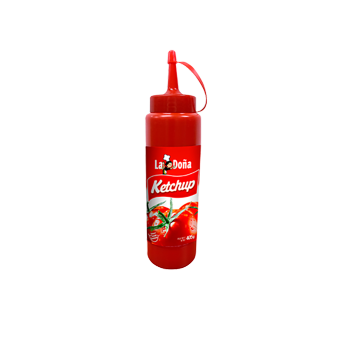 KETCHUP LA DOÑA REUTILIZABLE 405G