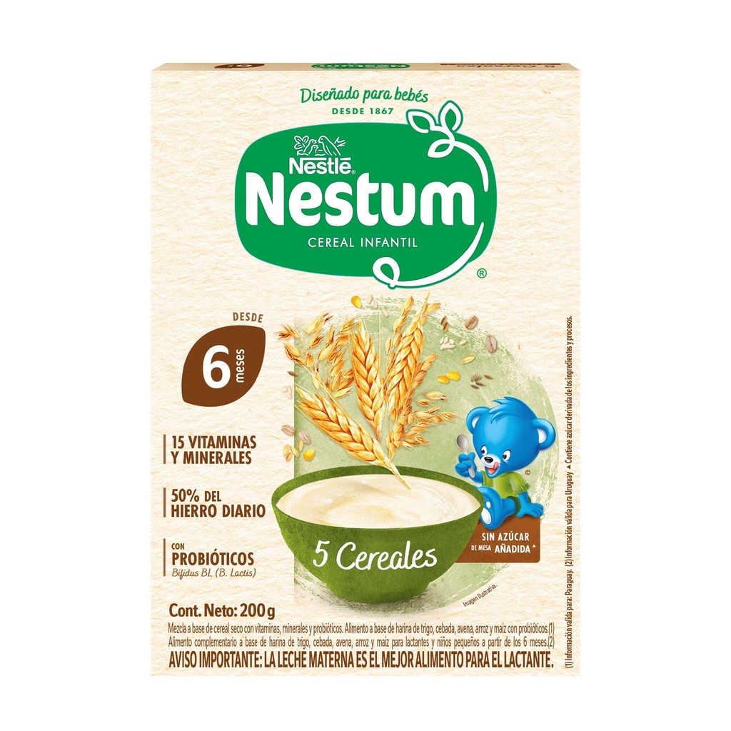 NESTUM CEREAL 5 CEREALES 200G