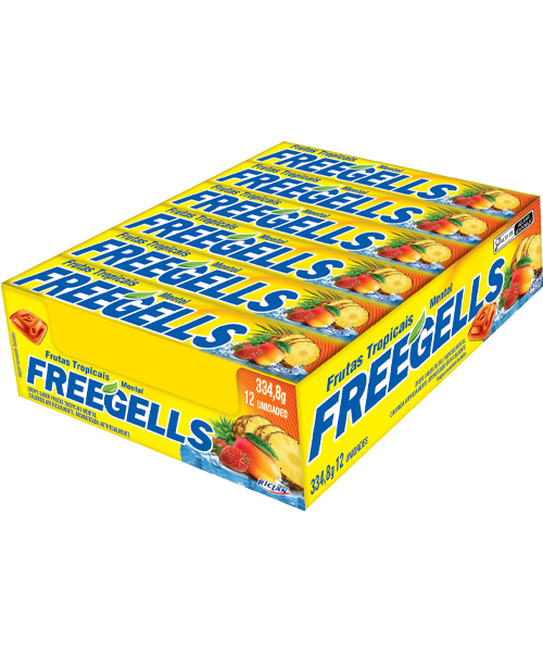 FREEGELLS FRUTAS TROPICALES 12U