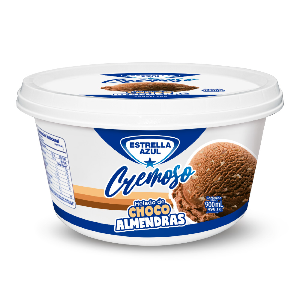 HELADO CHOCO ALMENDRAS 900ML