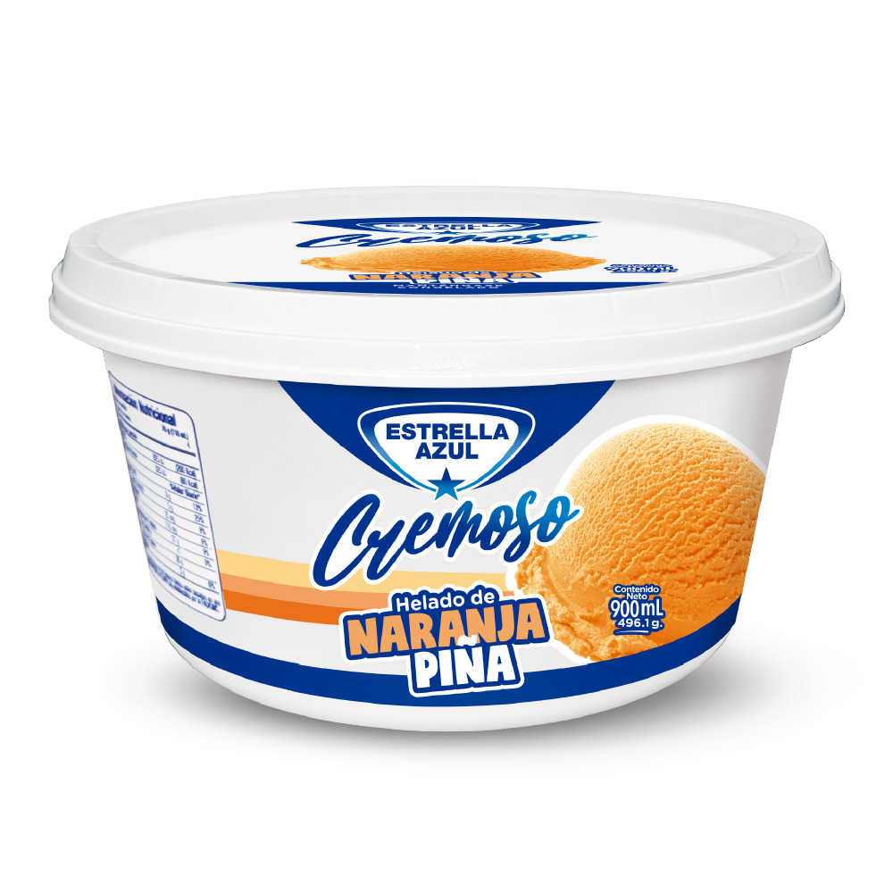 HELADO NARANJA PIÑA 900ML
