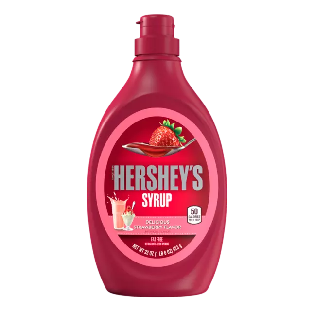 HERSHEY'S SYRUP STRAWBERRY 22OZ