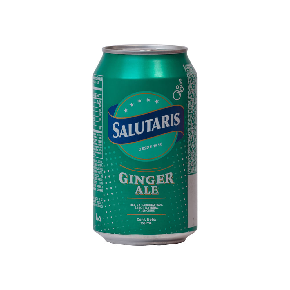 SALUTARIS GINGER ALE LATA 355ML