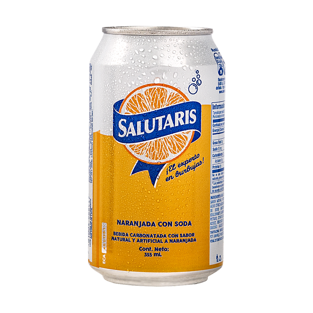SALUTARIS NARANJA LATA 355ML