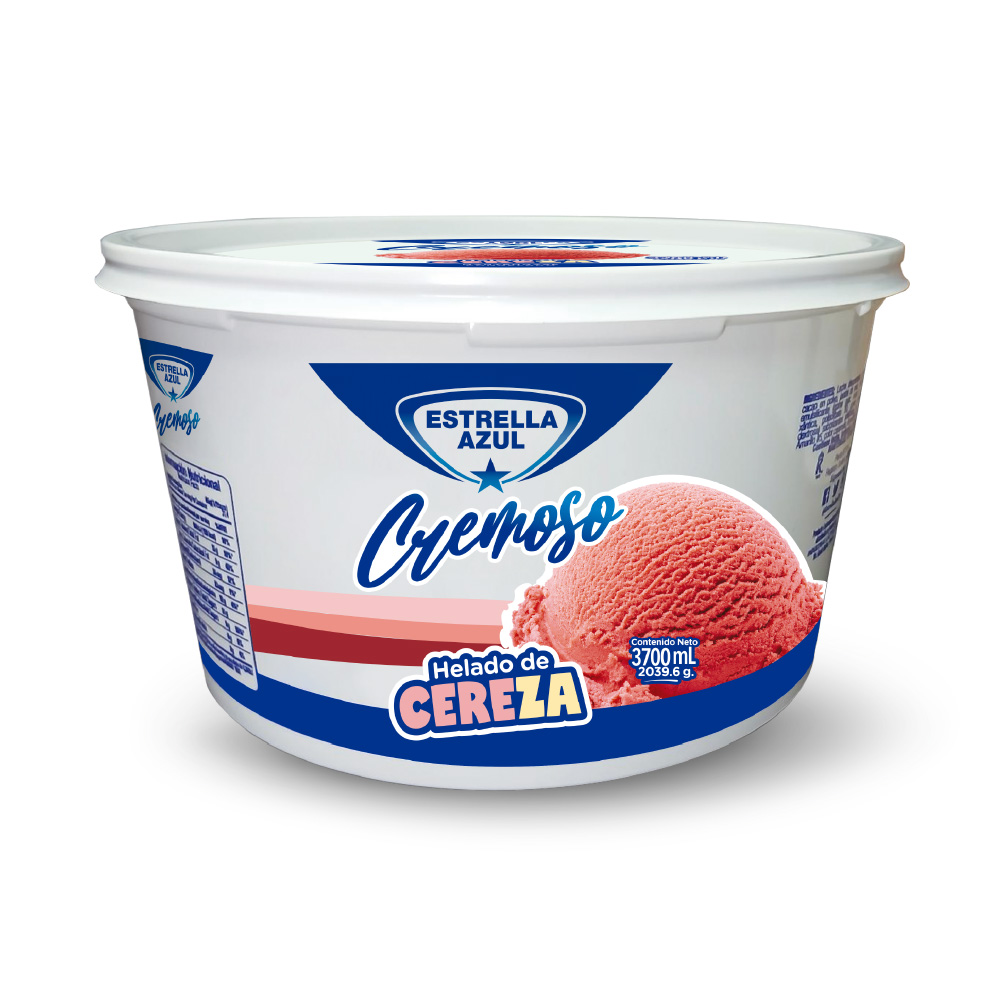 HELADO CEREZA ESTRELLA AZUL 3700ML