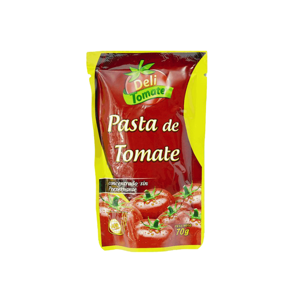 CAJA PASTA DE TOMATE DELI TOMATE 70GX25X4