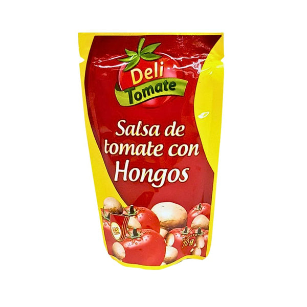 CAJA SALSA CON HONGOS DELI TOMATE 70G (25U)