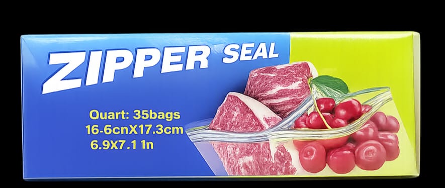 BOLSA ZIPPER 16.6CMX17.8CM