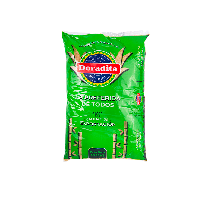 BULTO AZUCAR DORADITA 800G (25U)
