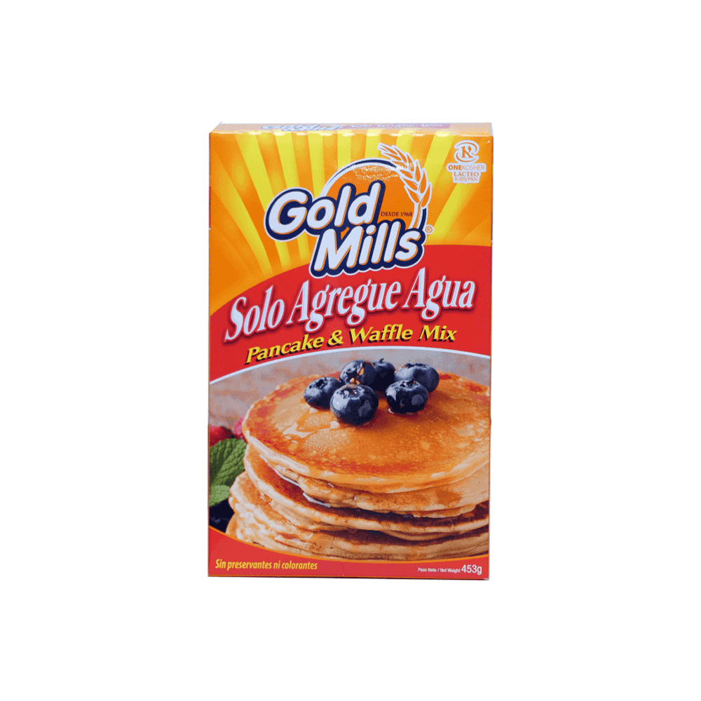 PANCAKE SOLO AGUA GOLD MILLS 453G