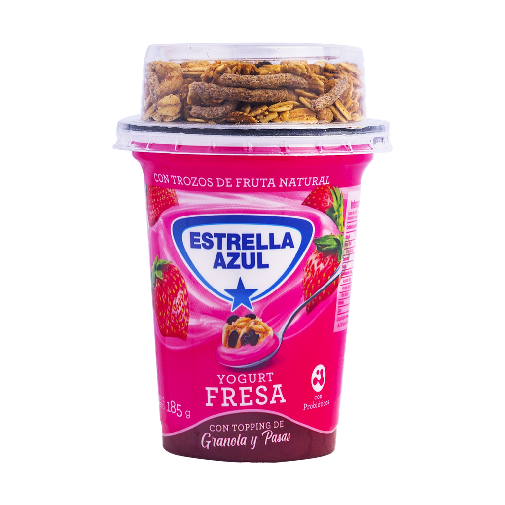 YOGURT FRESA GRANOLA 185G