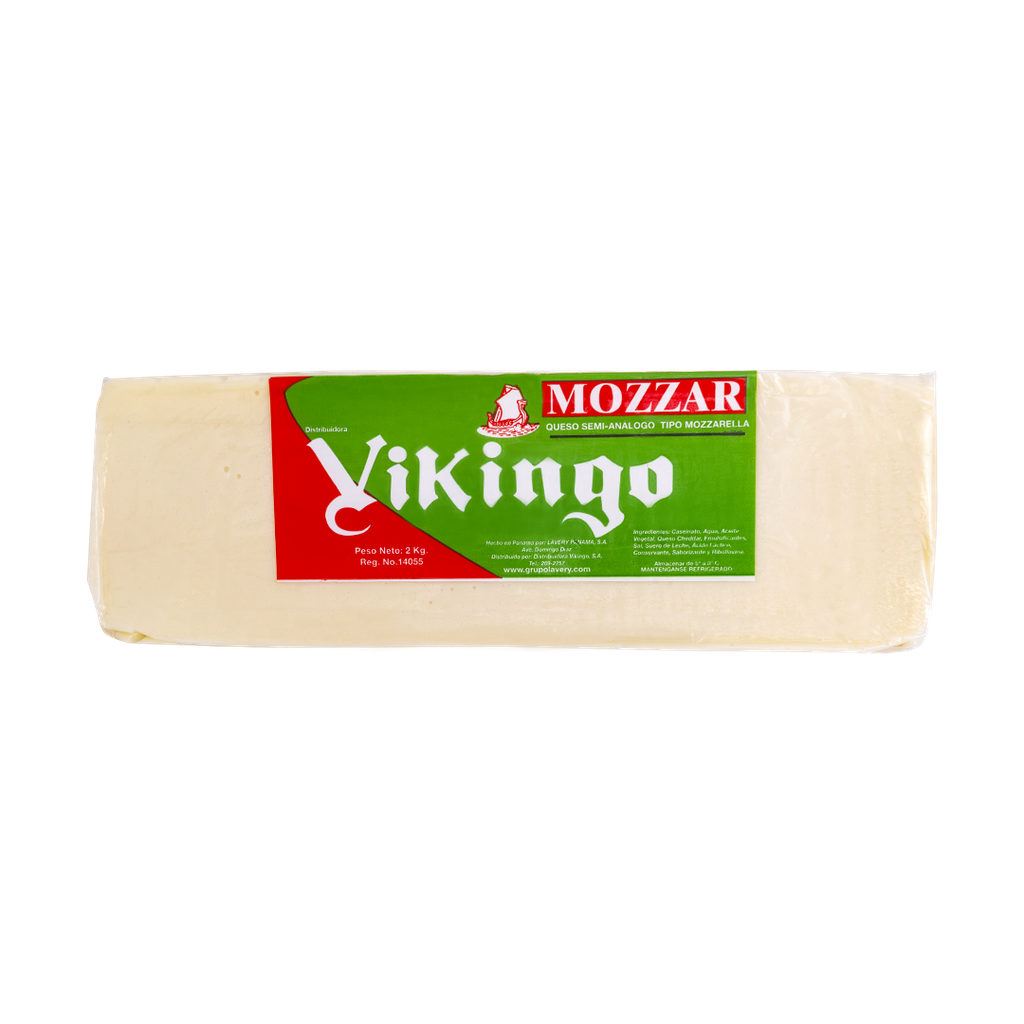 QUESO MOZZARELLA VIKINGO 2KG