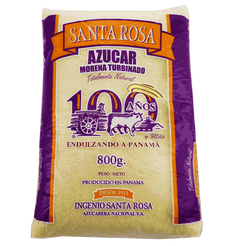 BULTO AZUCAR MORENA SANTA ROSA 800G