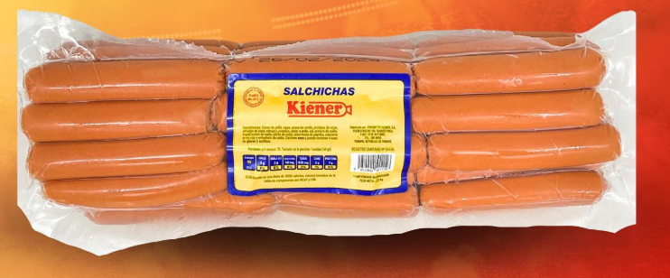 SALCHICHA EXITO KIENER 2KG
