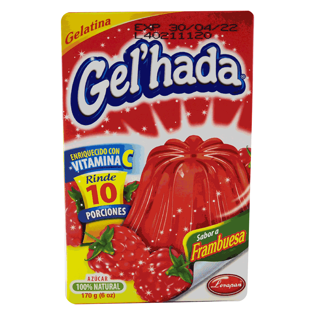 GELATINA GEL HADA FRAMBUESA 170G