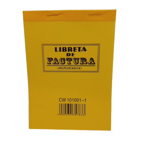LIBRETA DE FACTURA