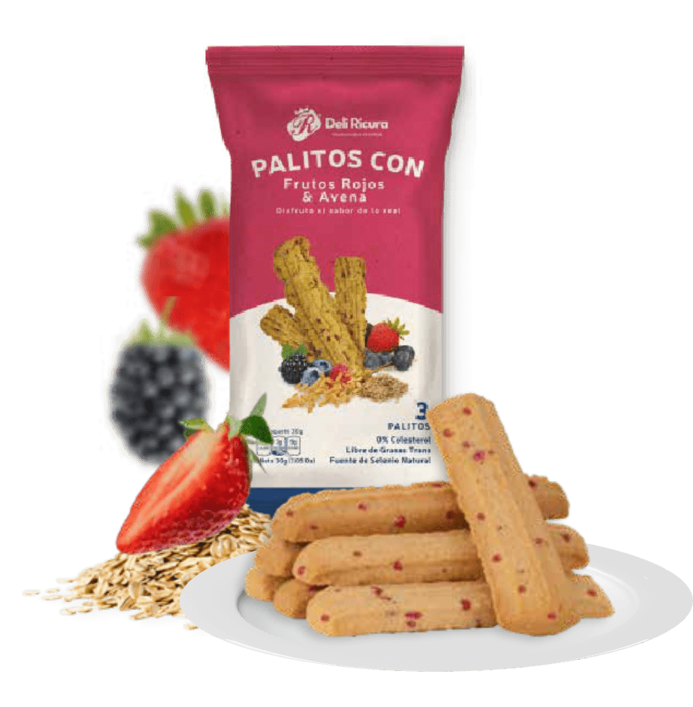 RED FRUITS & OATS 30G DELI RICURA
