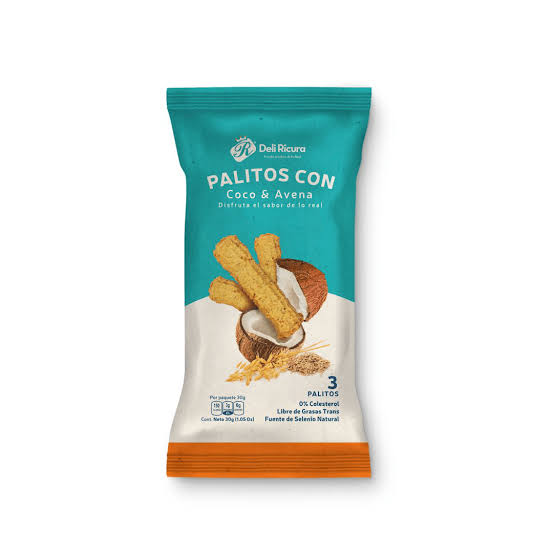 COCONUT & OATS DELI RICURA 30G