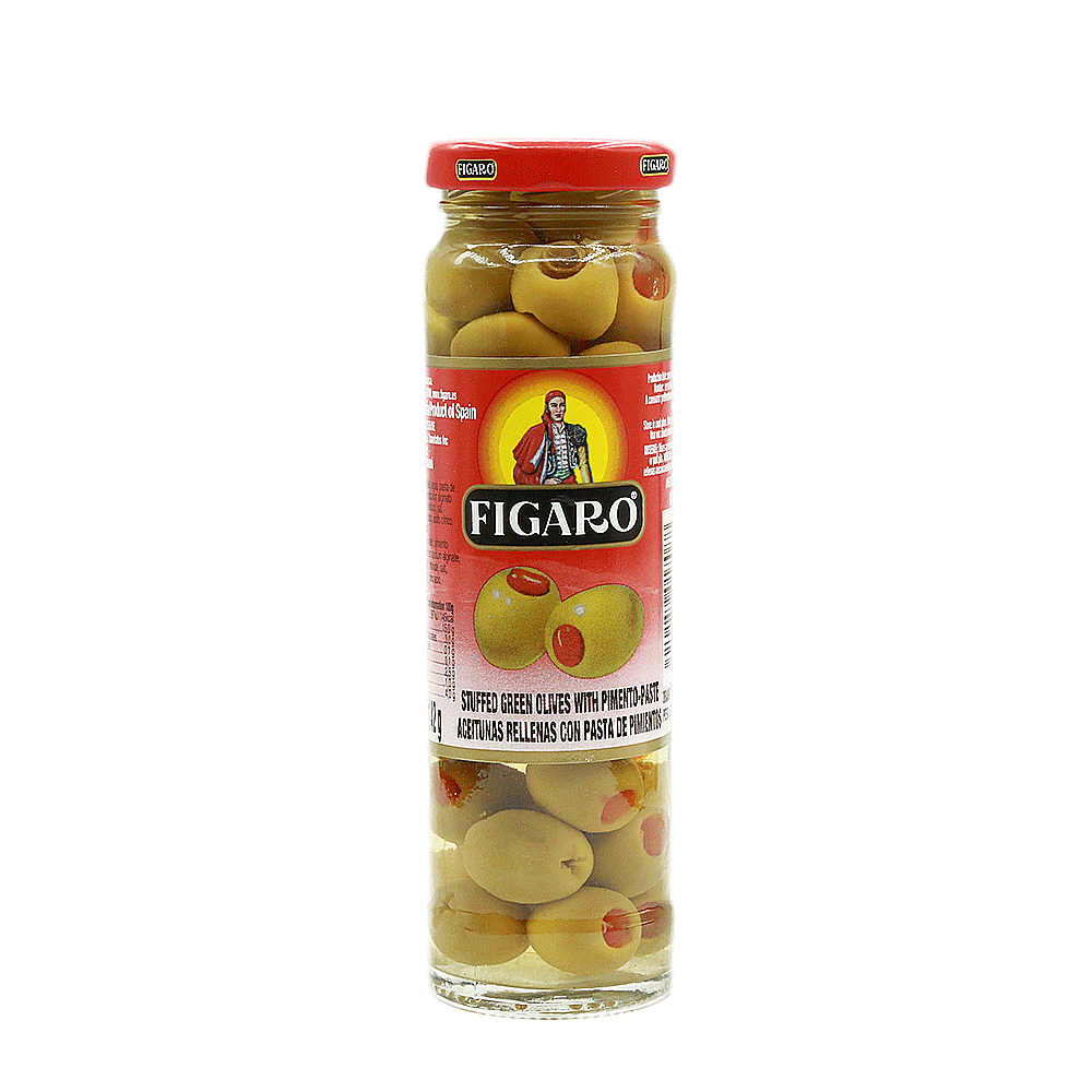 ACEITUNA FIGARO CON PIMIENTO 142G