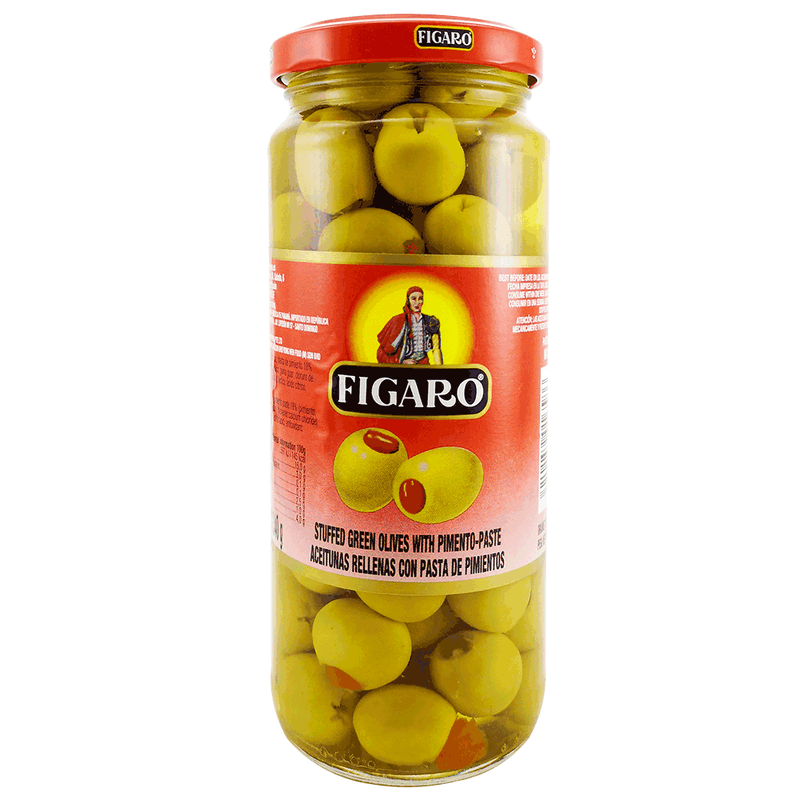 ACEITUNA FIGARO CON PIMIENTO 340G