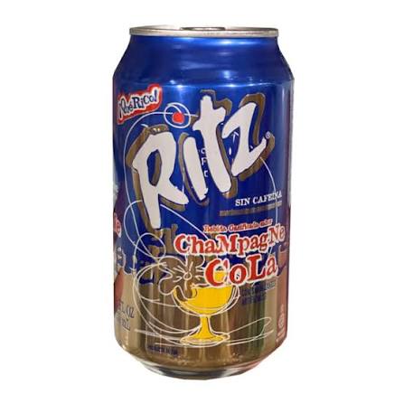 SODA RITZ CHAMPAÑA COLA 355ML