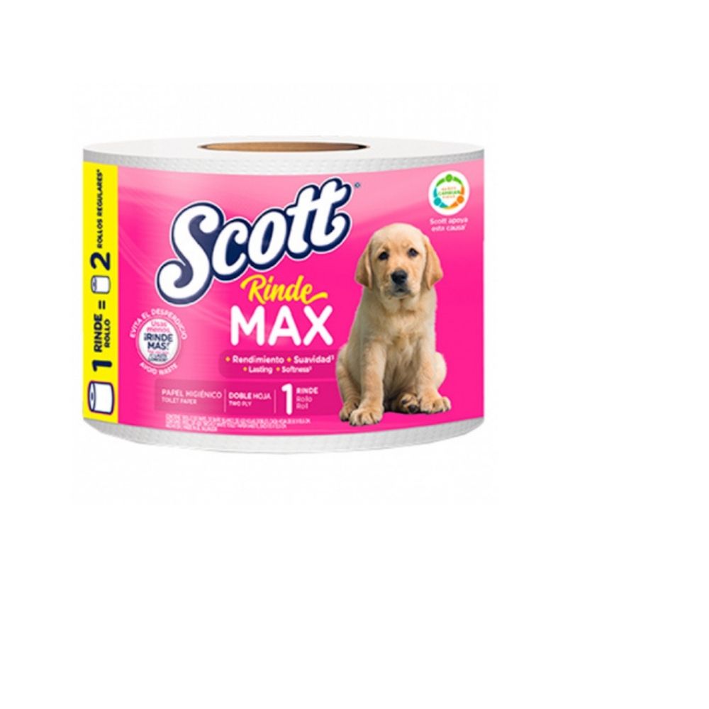 BULTO PAPEL HIGIENICO SCOTT RINDE MAX 24UND