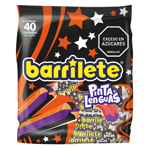 BARRILETE PINTALENGUAS 50UND
