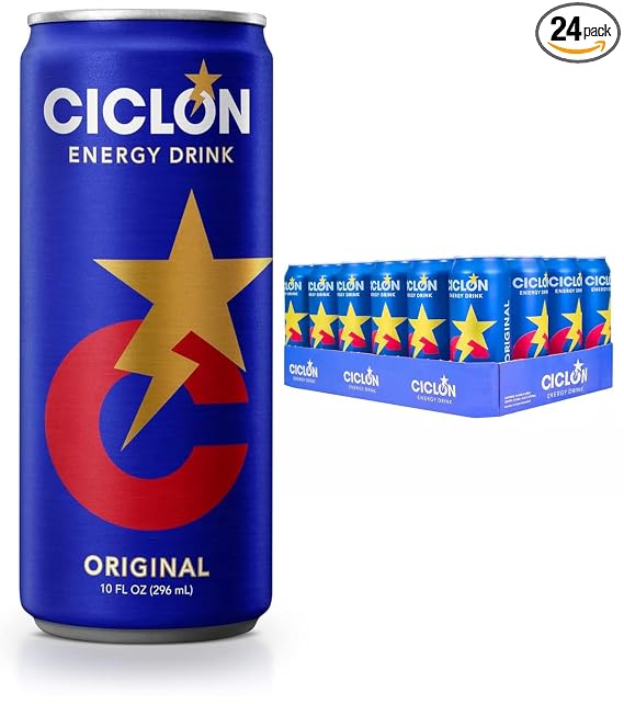 CAJA CICLON BEBIDA ENERGIZANTE 296ML