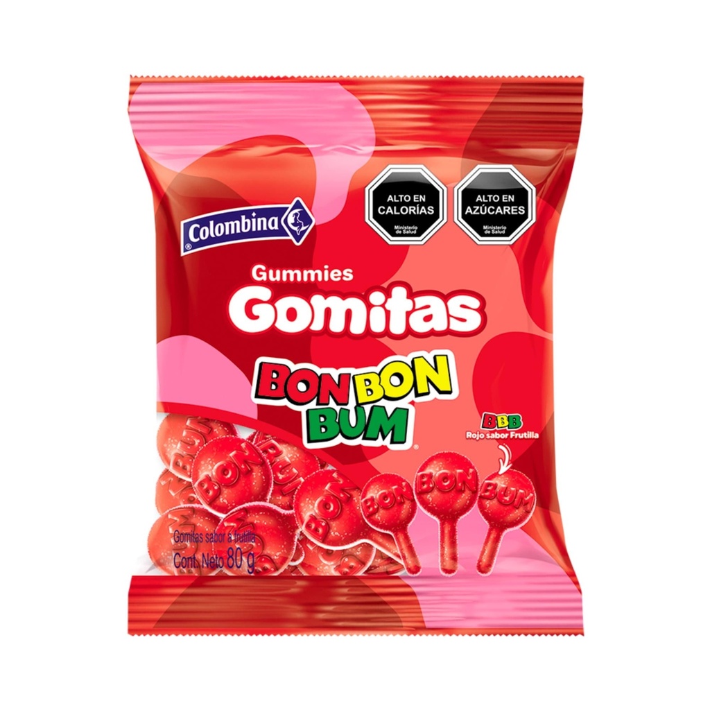 COLOMBINA GOMITAS BBB 80G