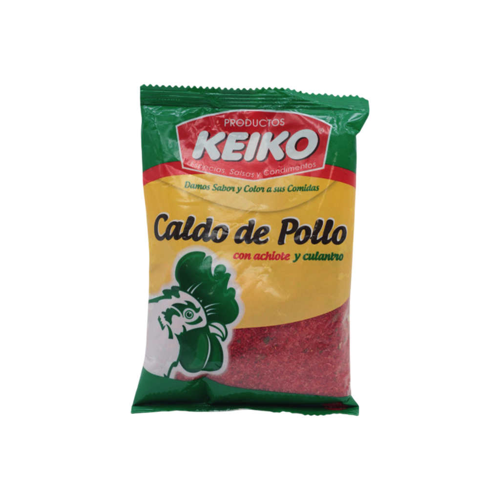 CALDO DE POLLO ACHIOTE Y CULANTRO KEIKO 175G
