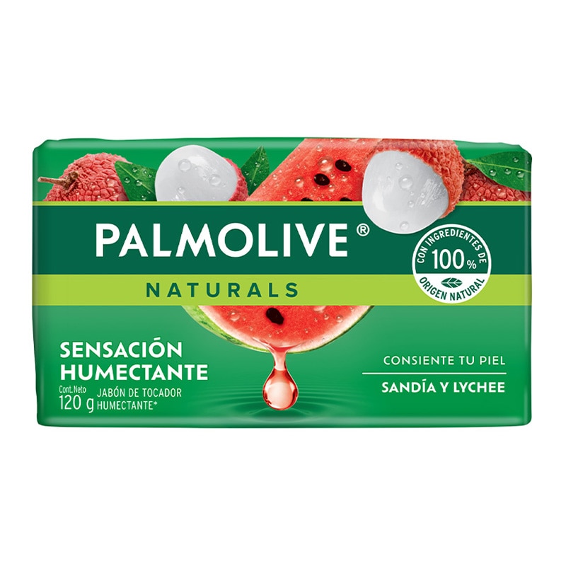 JABON PALMOLIVE NATURALS SANDIA Y LYCHEE 