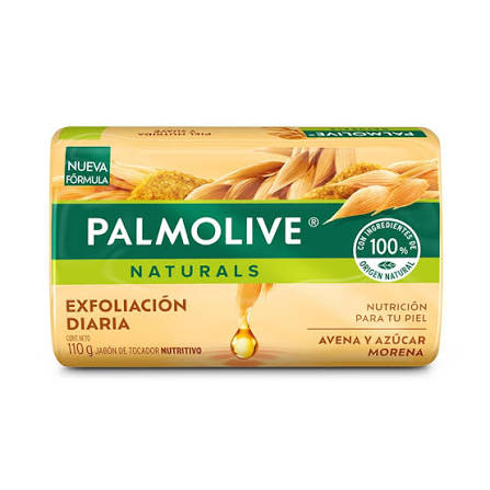 JABON PALMOLIVE NATURALS AVENA Y AZUCAR MORENA 