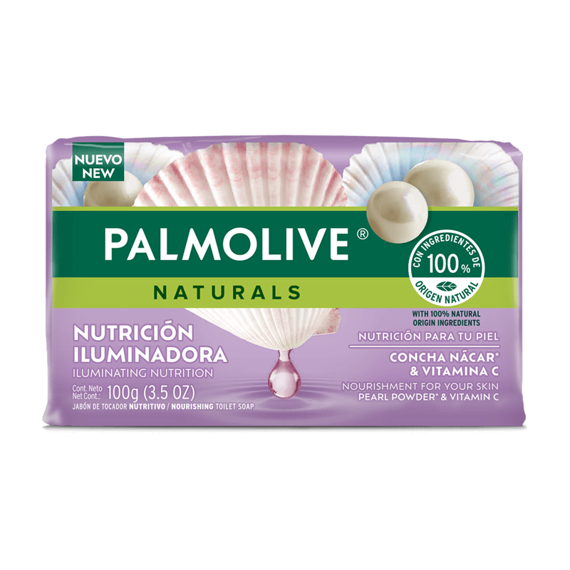 JABON PALMOLIVE NATURALS CONCHA NACAR Y VIT C