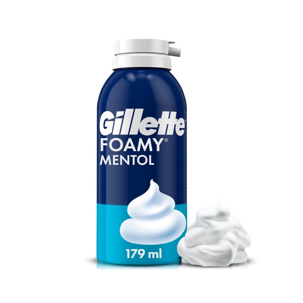 ESPUMA DE AFEITAR GILLETE FOAMY 179ML