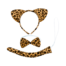 VINCHA GATITA CHEETAH, LEOPARDO HB1926-15,14,13