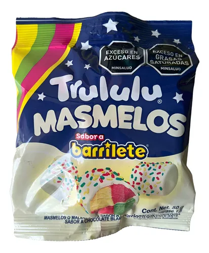 TRULULU MASMELOS BARRILETE 50G